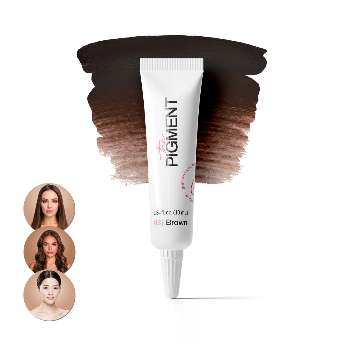 The Pigment - Microblading Pigment - Brown 3 10ml