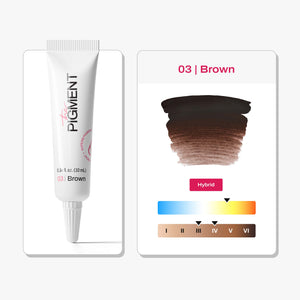 The Pigment - Microblading Pigment - Brown 3 10ml