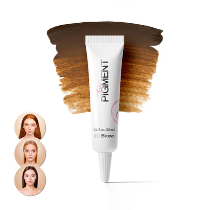 The Pigment - Microblading Pigment - Brown 1 10ml