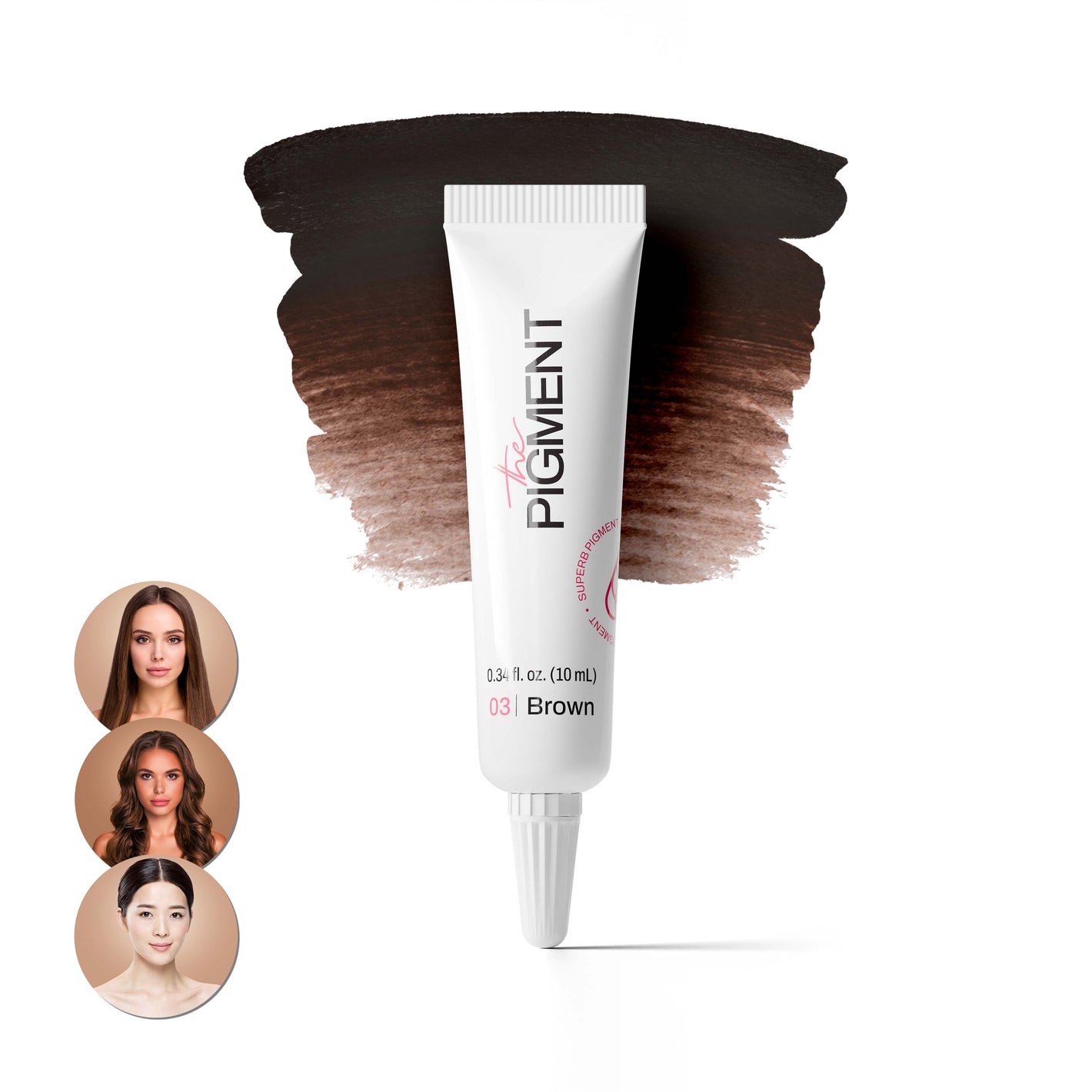 The Pigment - Microblading Pigment - Brown 3 10ml