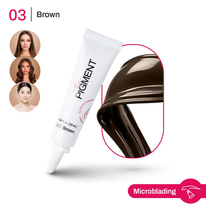 Microblading Pigment - Brown 3 10ml