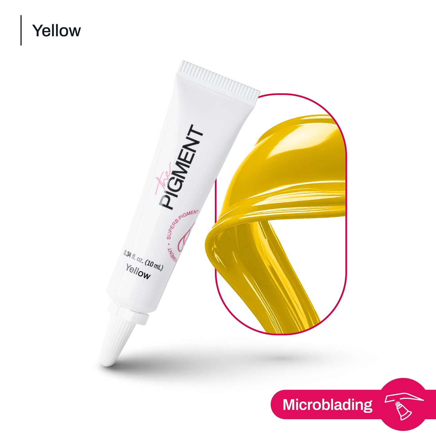 Microblading Pigment - Yellow 10ml