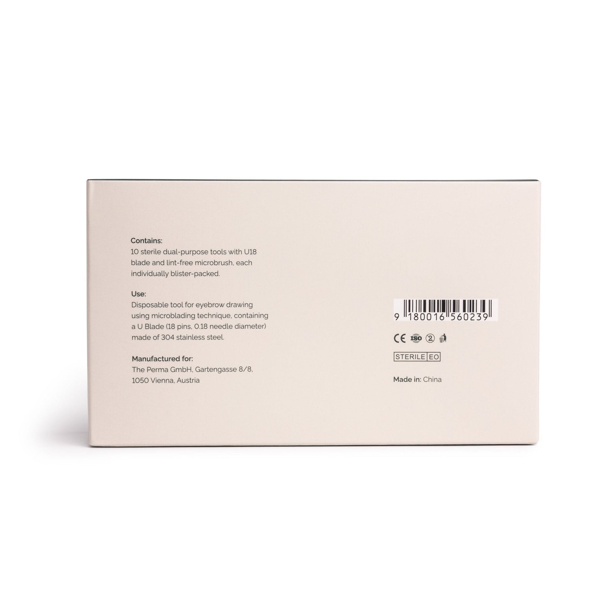 The Perma - Microblading Disposable Tools 10pcs - U18 0.18 - mrpmu