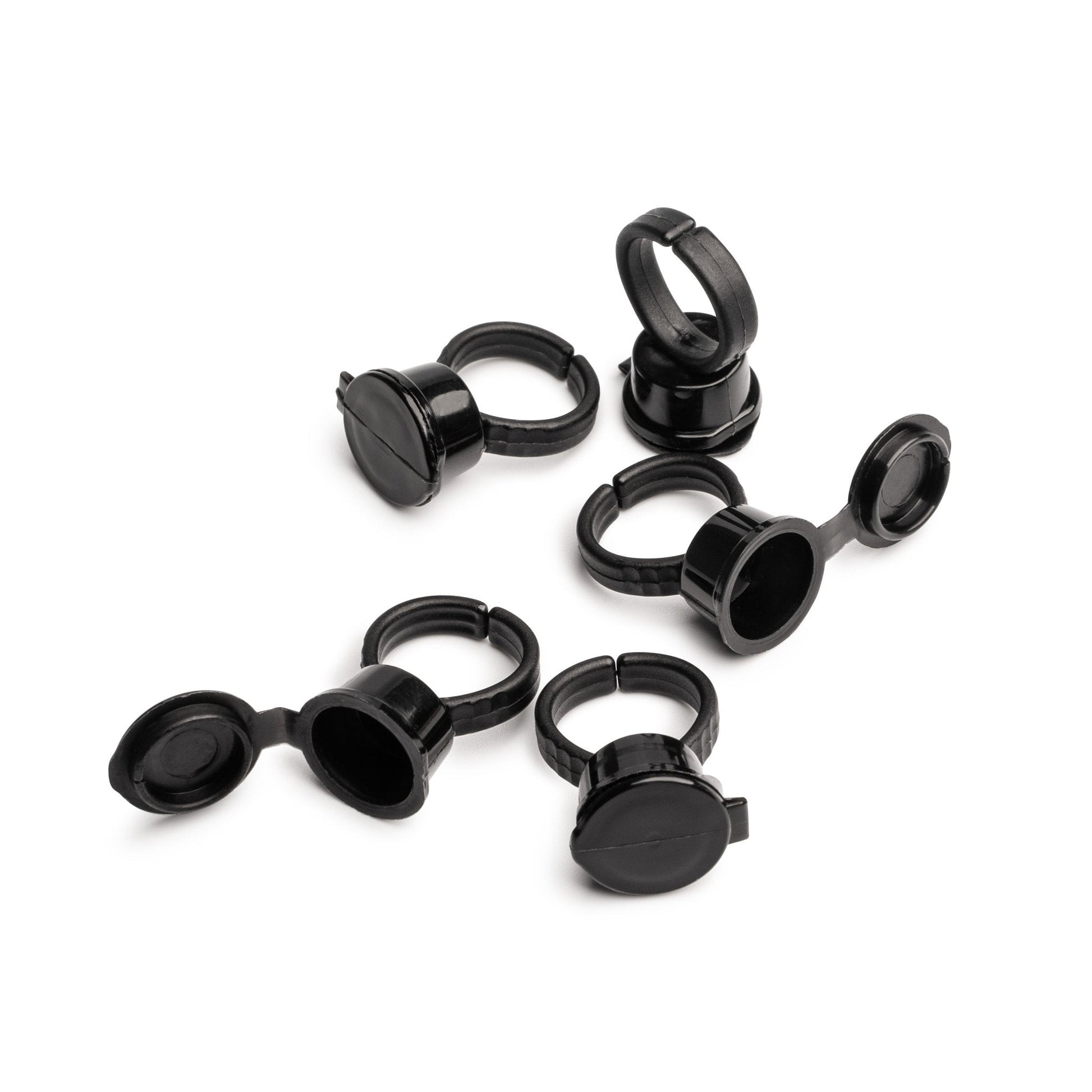 The Perma - Ring Cup Container 50pcs - Black - mrpmu